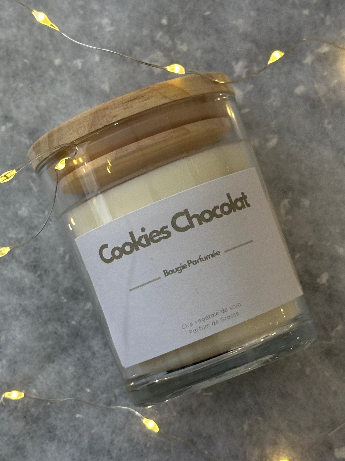 Bougie Cookies Chocolat 🍪