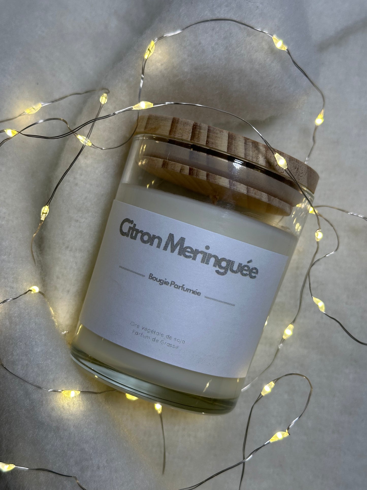 Bougie Citron Meringuée 🍋