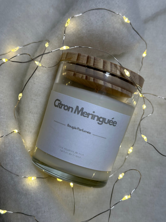 Bougie Citron Meringuée 🍋