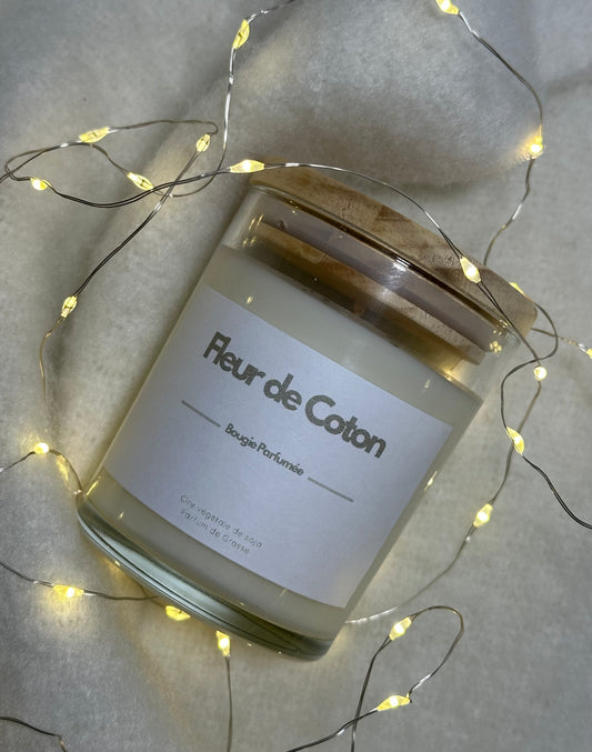 Bougie Fleur de Coton 🌿