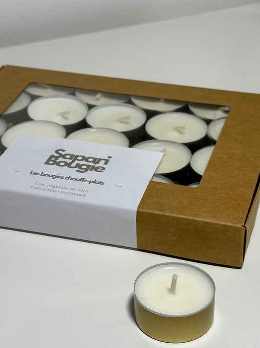 Bougies Chauffe-plat 🕯️ (Lot de 19)