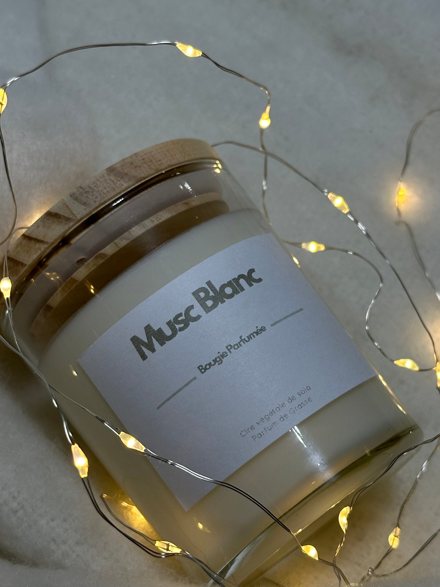 Bougie Musc Blanc 🌱